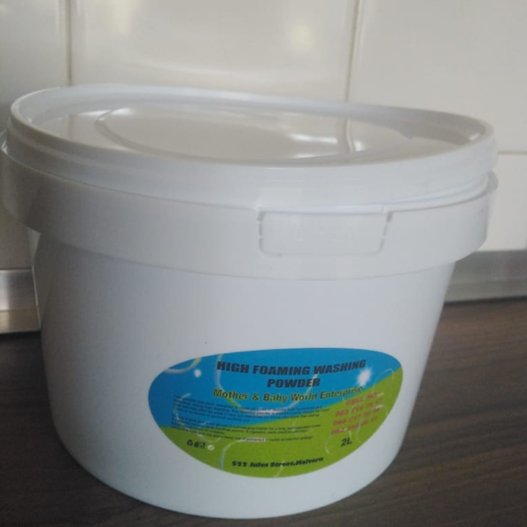 High foaming washing powders 2 litres