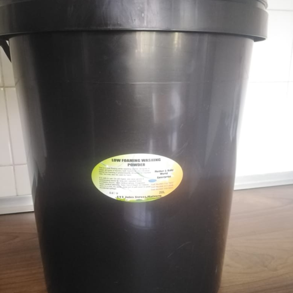Low foaming washing powders 20 liters